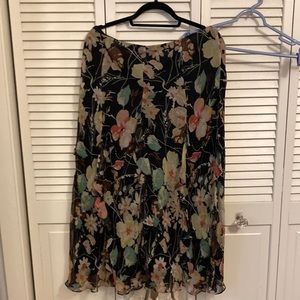 Womens long floral skirt by Ralph Lauren